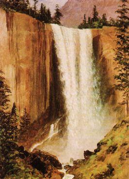Albert Bierstadt Yosemite Falls oil painting picture